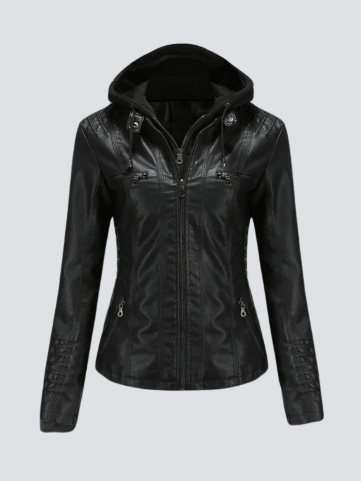 Krohn-e | Damen Kapuzen Klassiker Jacke