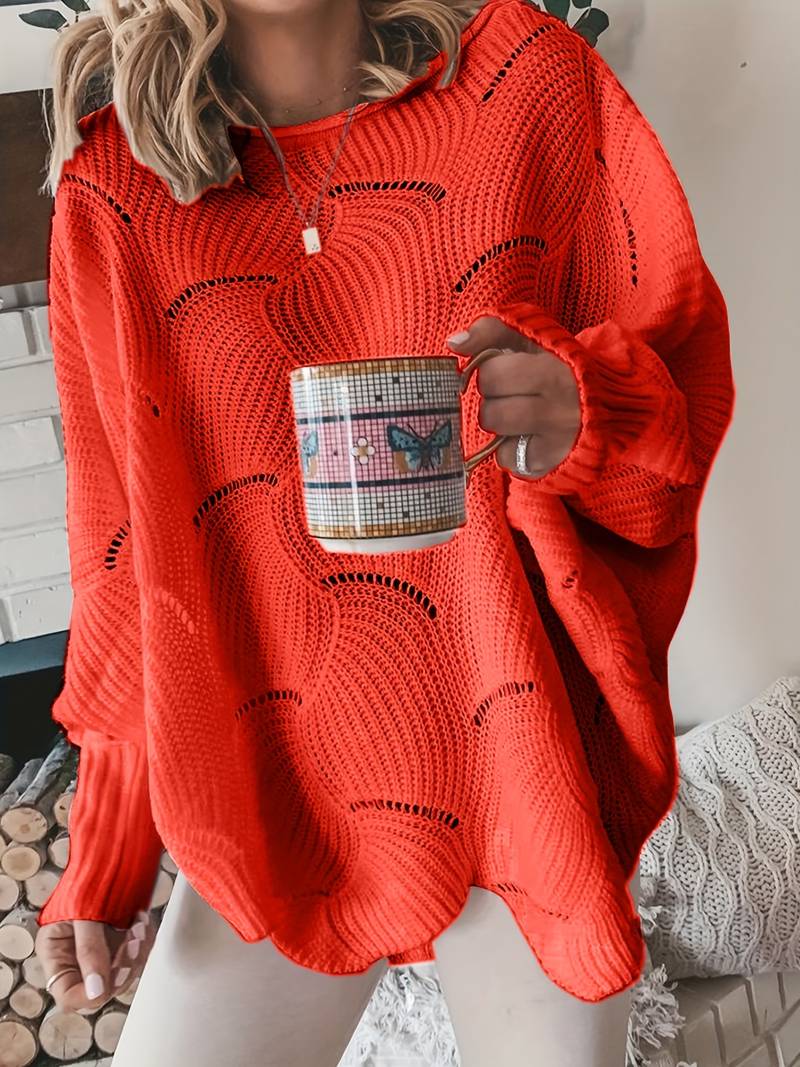 Mavis: Entspannter Rundhals-Pullover