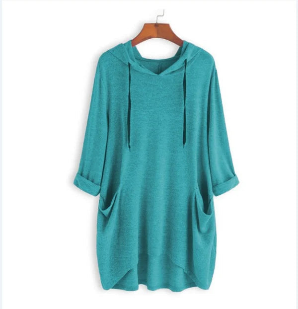 Pullover mit Tasche und Signatur