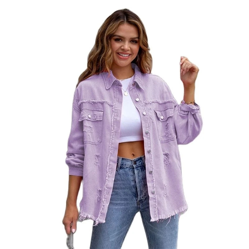 Krohn-e | Elegante und Lässige Jeansjacke