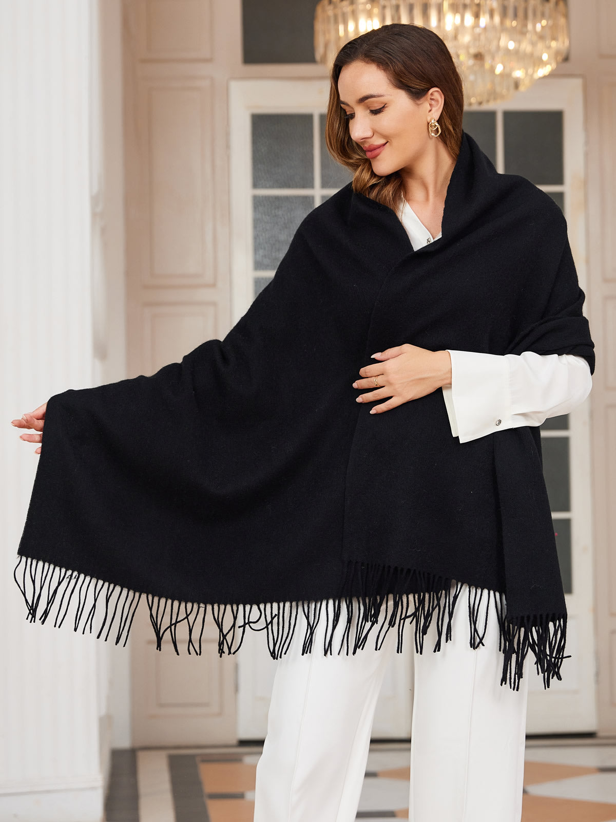 Krohn-e | Eleganter Wollschal