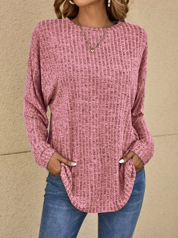 Krohn-e | Lässiger Langarm Pullover