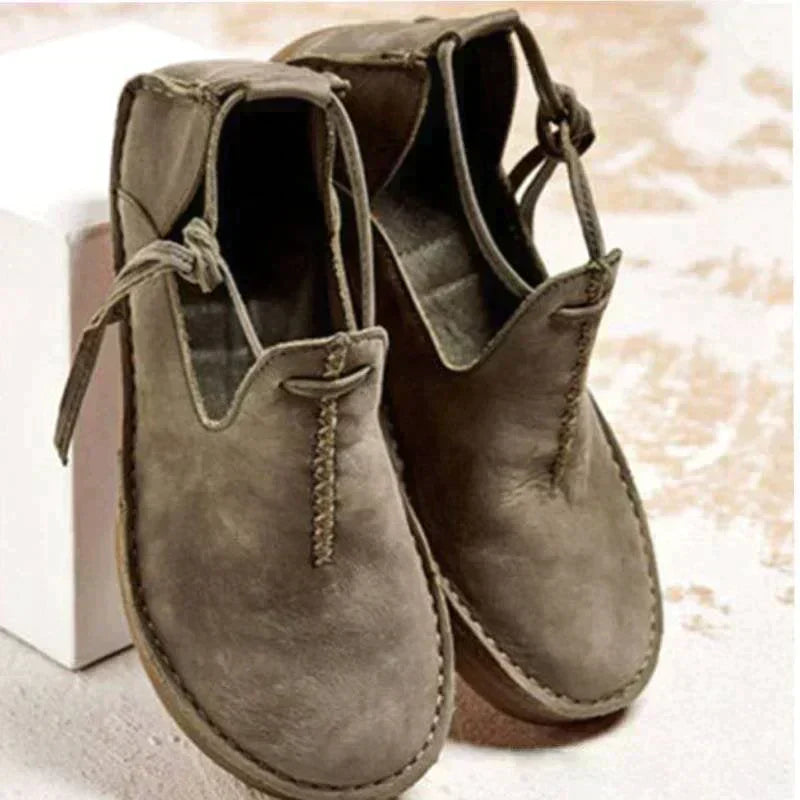 Exklusive Damenschuhe aus Leder für den Herbst