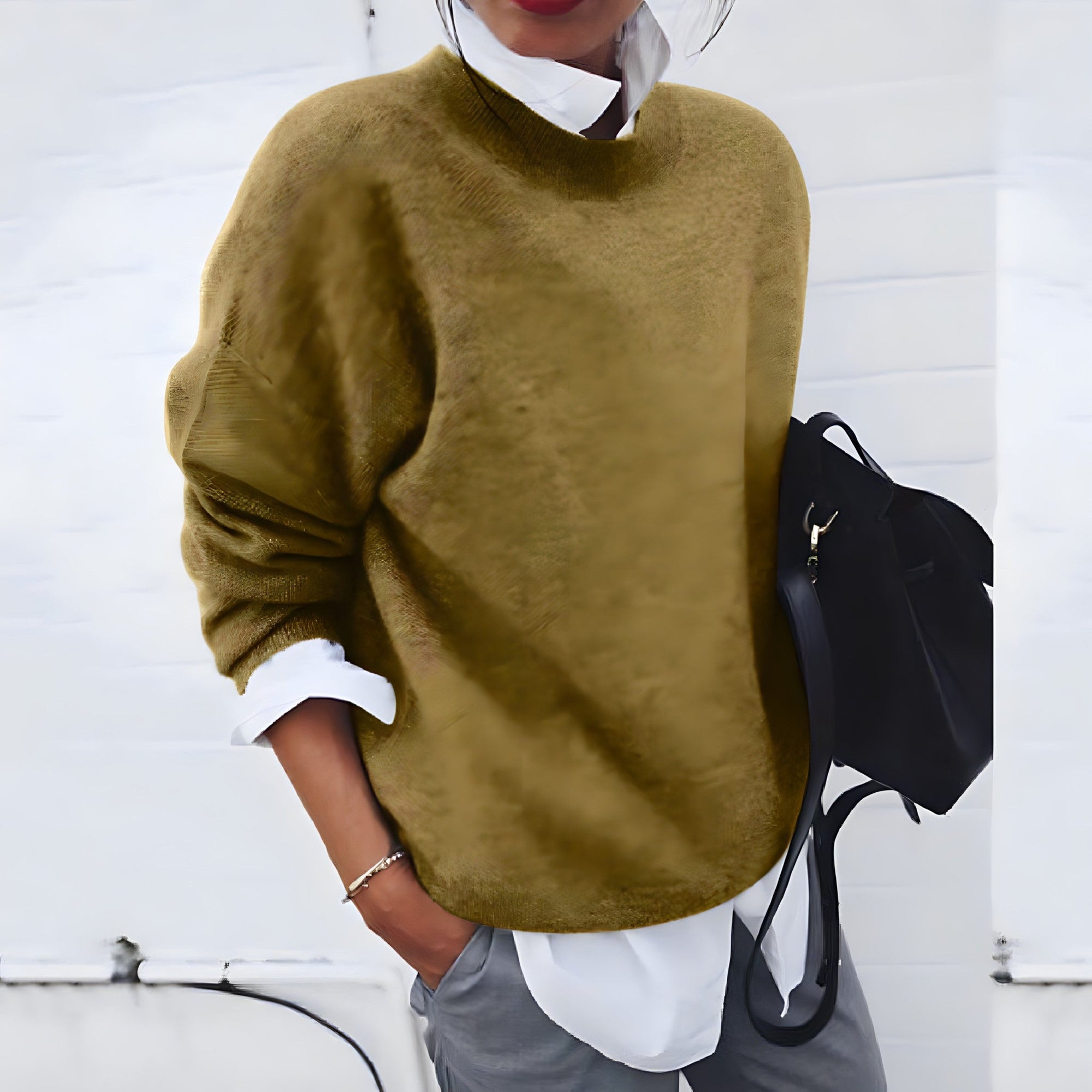 Krohn-e | Cashmere Pullover mit Weichem Griff