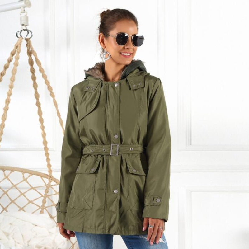 Krohn-e | Modische Winterjacke (Wind- und Wasserabweisend)