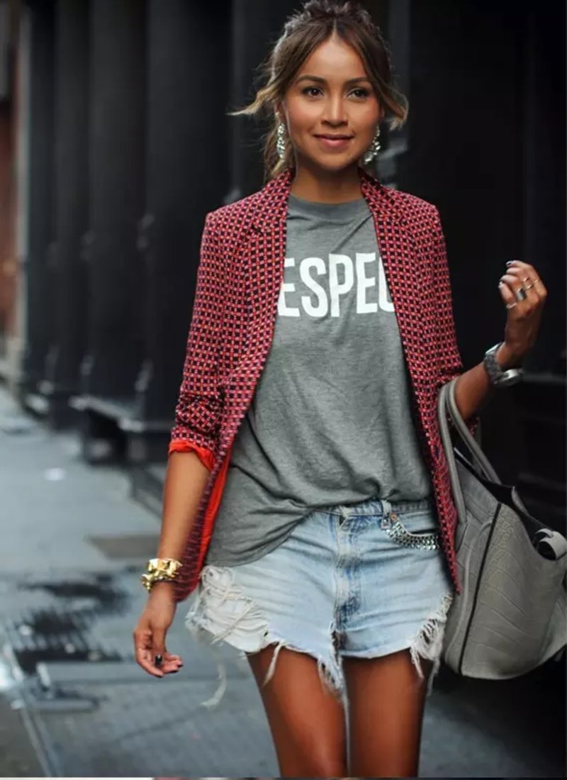 Designer-Jacke mit langen Ärmeln