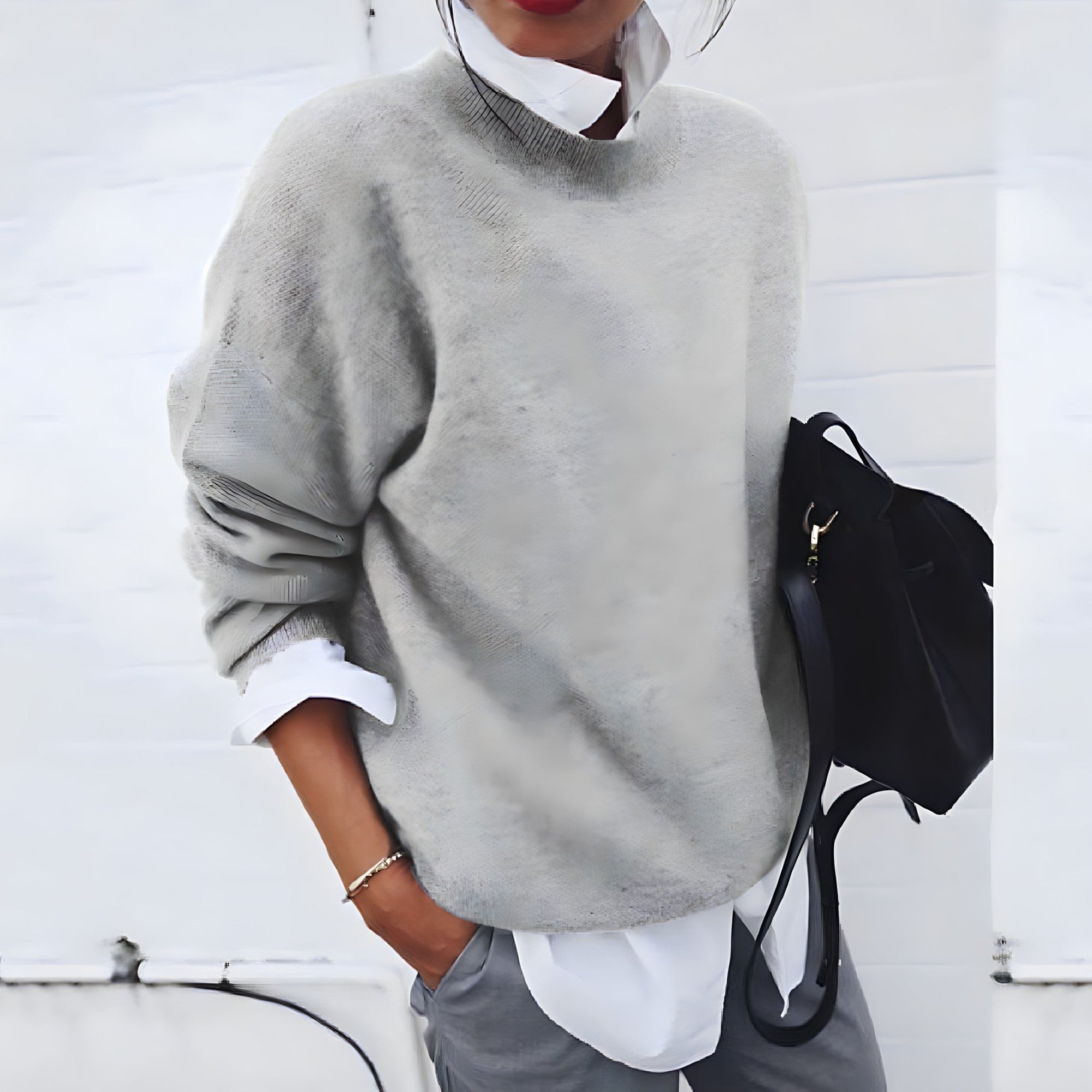 Krohn-e | Cashmere Pullover mit Weichem Griff