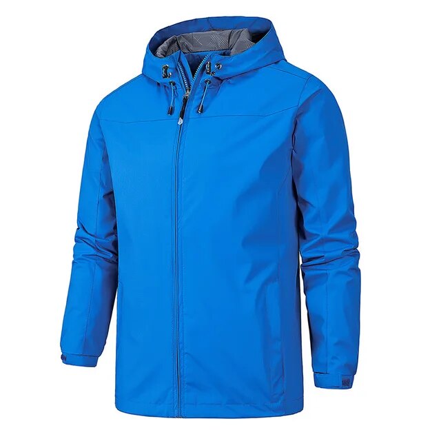 Herren Kapuzenjacke mit Windschutz - Jef