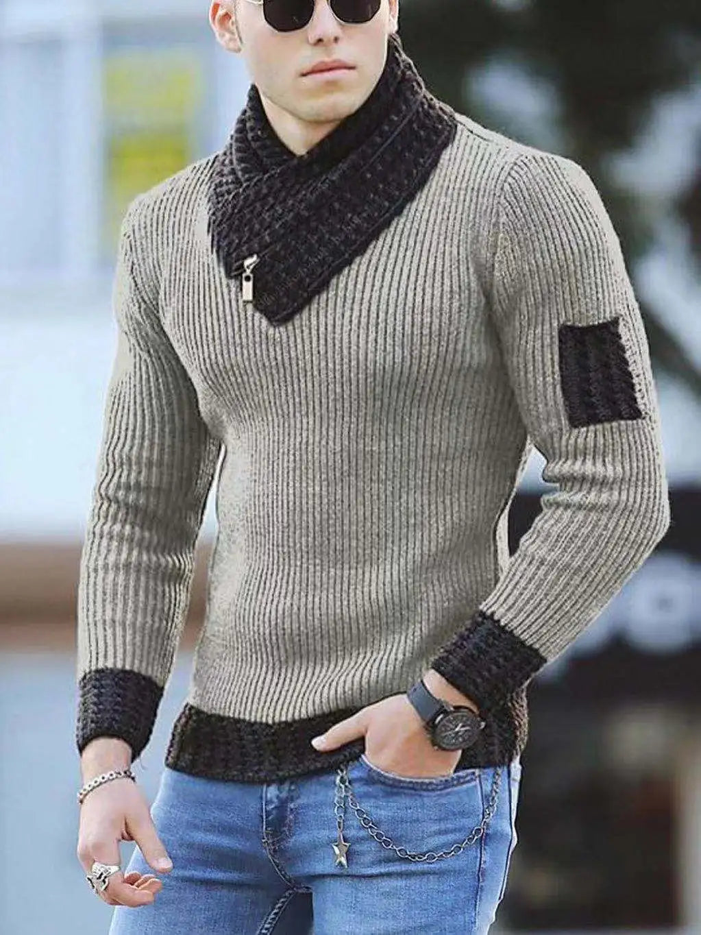 Krohn-e | Lässiger Pullover
