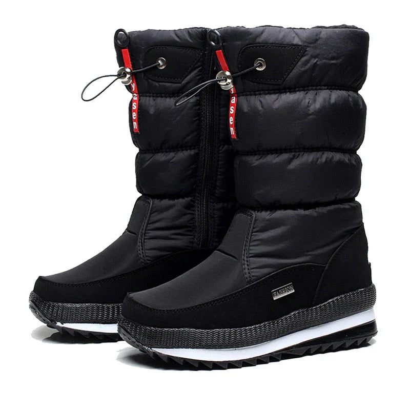 Krohn-e | Komfortable & Kuschelige Damen Winterschuhe