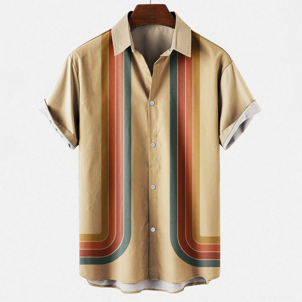 Modernes Herrenhemd im Retro-Stil