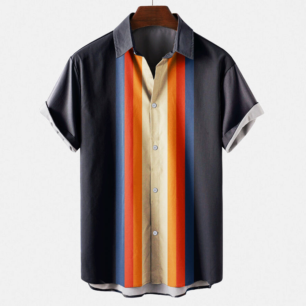 Modernes Herrenhemd im Retro-Stil