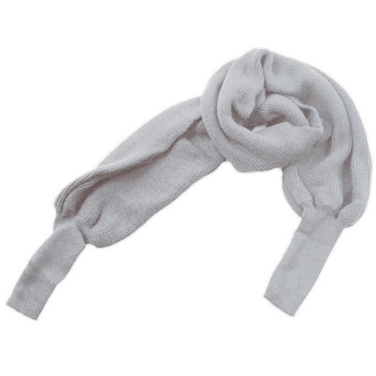 Damen weich gestrickter Schal mit modischem Knoten-Design Krohn-e