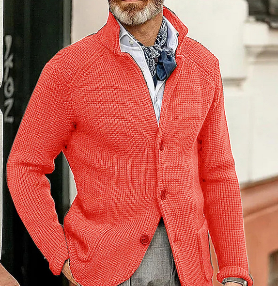 Herren-Blazer im Retro-Patchwork-Stil