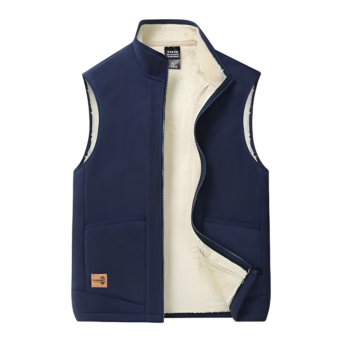 Krohn-e | Modern, Warm Gefütterte Weste für Herren