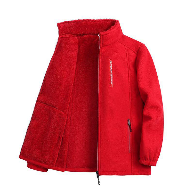 Kondra Damen Fleecejacke mit Reißverschluss, ideal für Outdoor-Aktivitäten