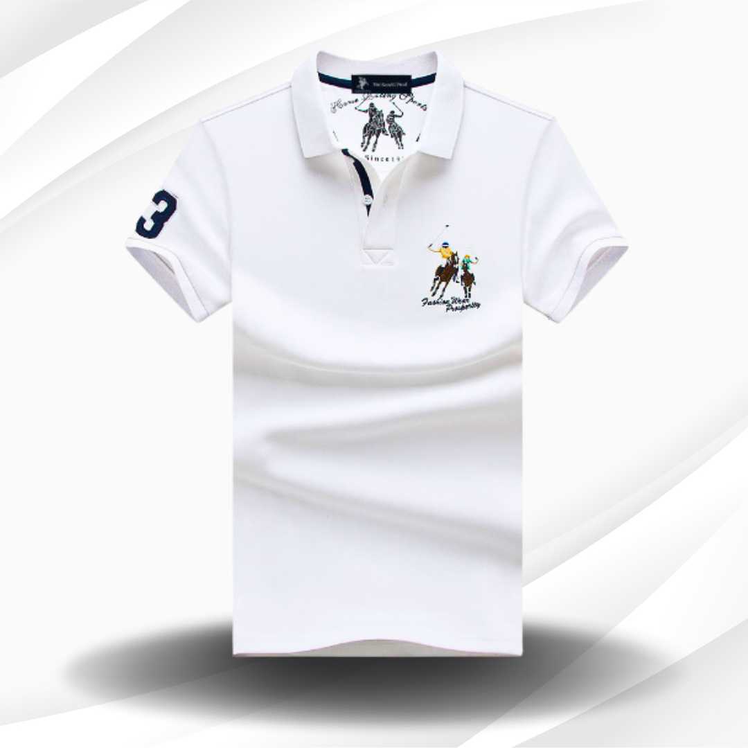Designer Polo Shirt for Men, Sporty Style