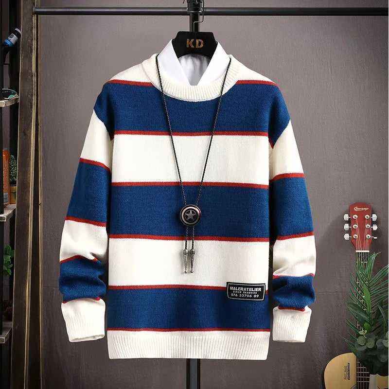 Krohn-e | Weicher Strickpullover für Männer