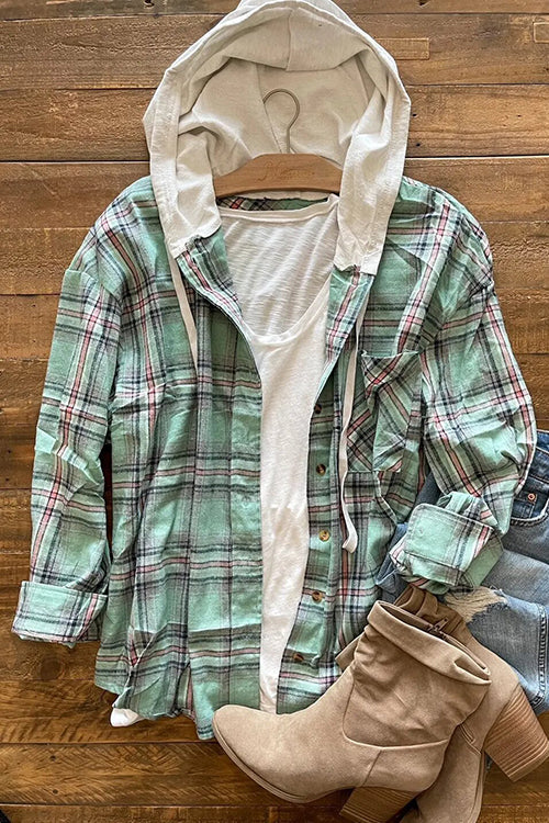 Oversized Gingham Sweatshirt Greta