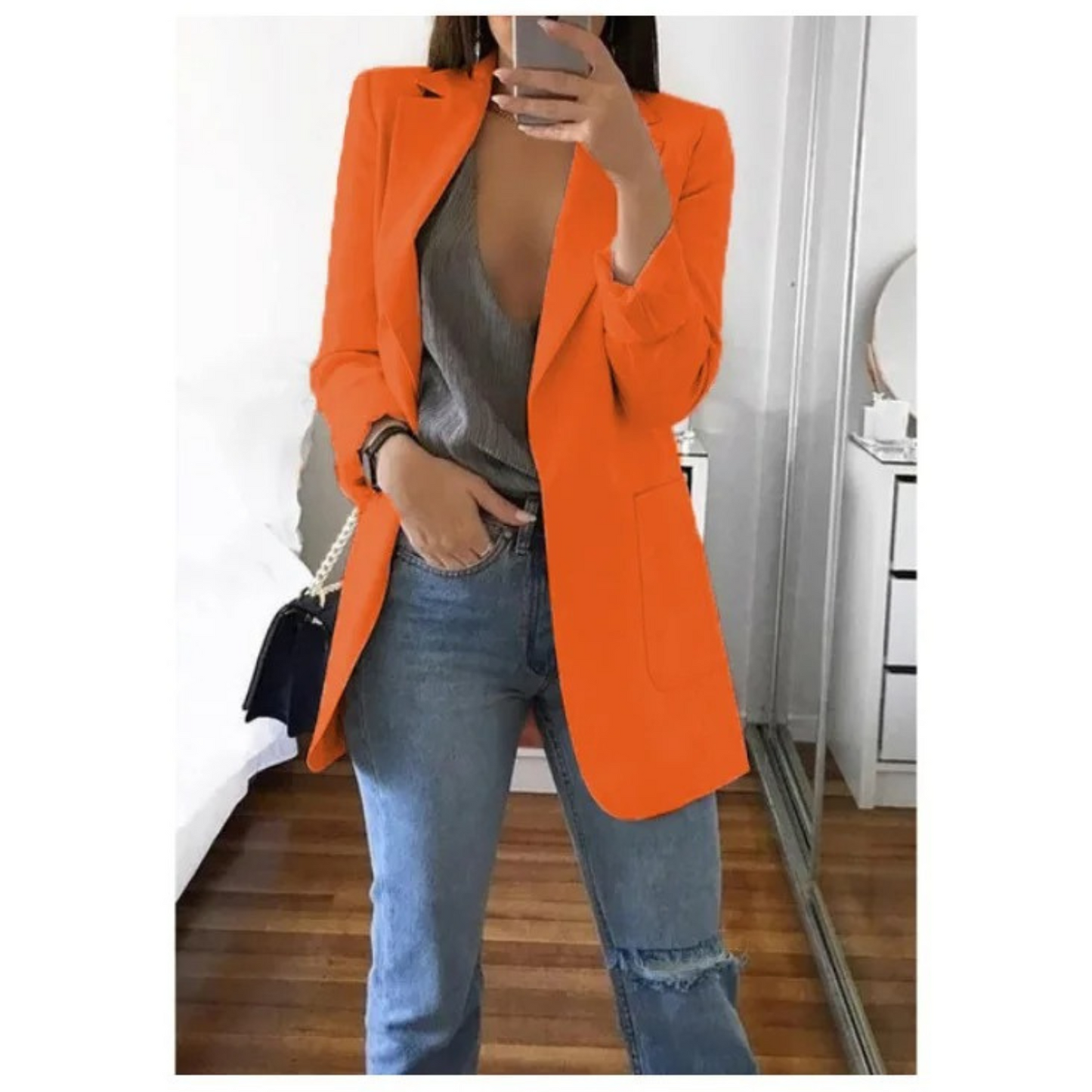 Krohn-e | Blazer für Frauen Khaki Farbe Herbst Moda