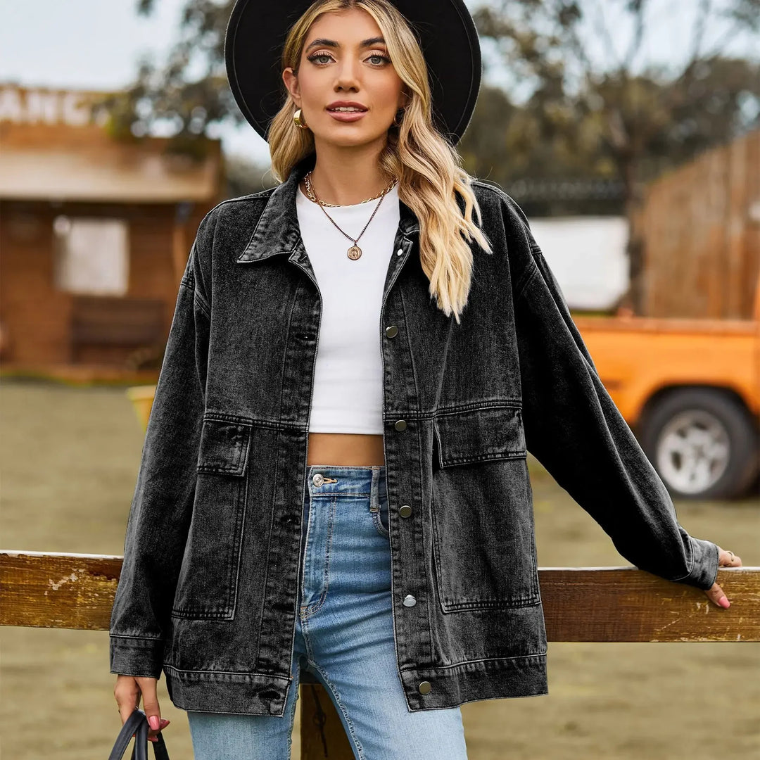 Krohn-e | Vintage Jeansjacke für Frauen