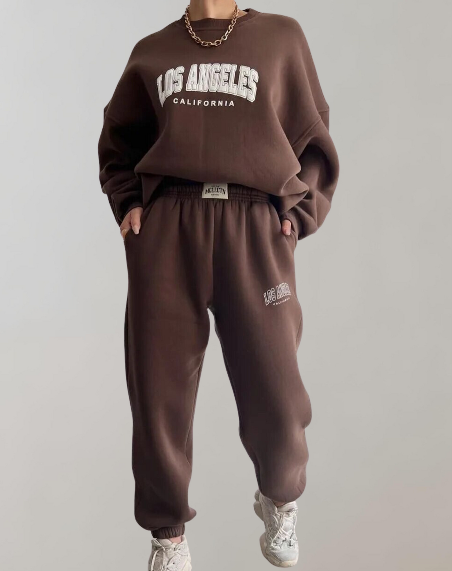 Fudus Sweatshirt mit Buchstaben