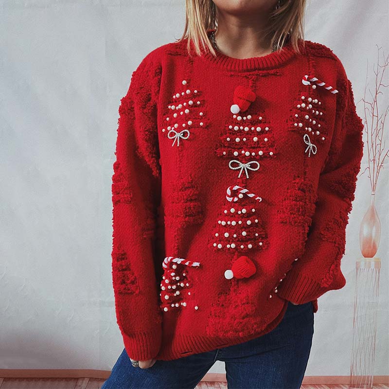Krohn-e | Weihnachtspullover Mit Fröhlichem Design