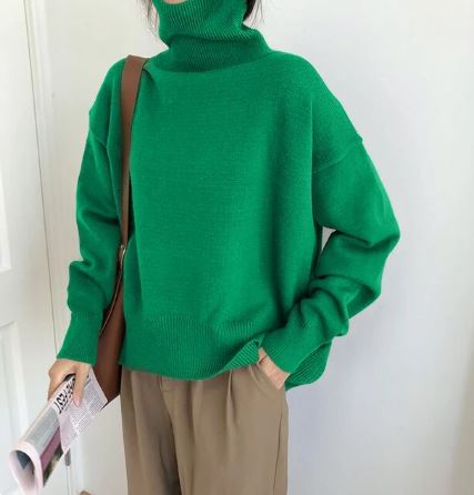Susans eleganter Rollkragenpullover