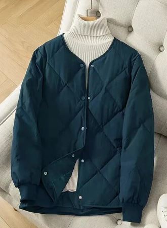Krohn-e | Leichte Entenfedern und Baumwolljacke