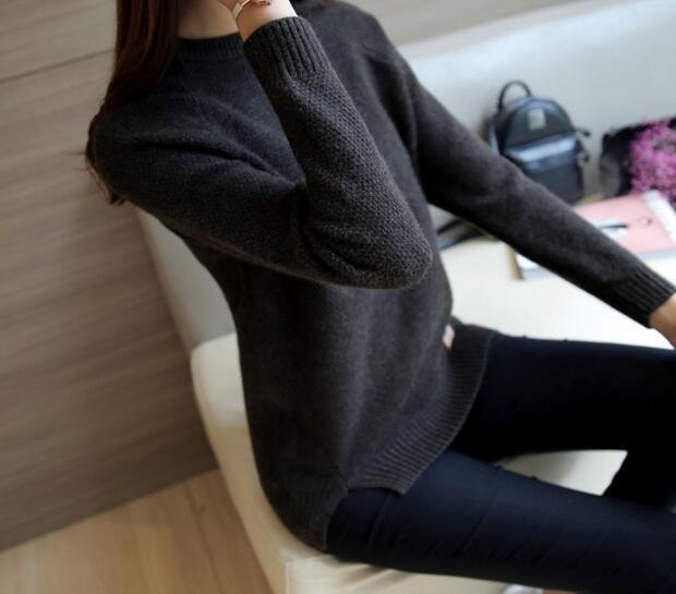 Damen eleganter Strickpullover mit strukturiertem Gewebe Krohn-e