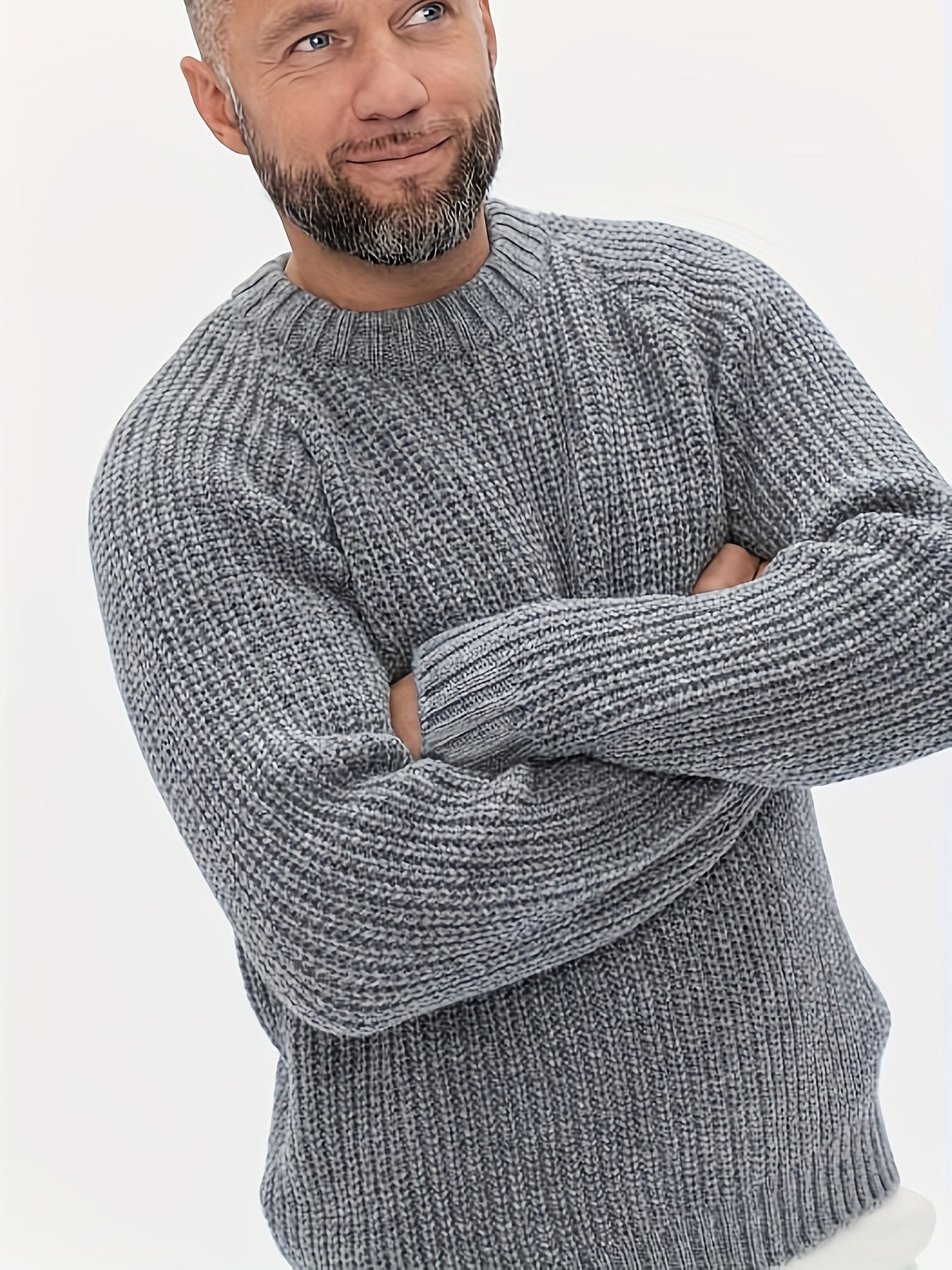 Krohn-e | Strickpullover Im Klassischen Design Acryl Komfortabel und Warm