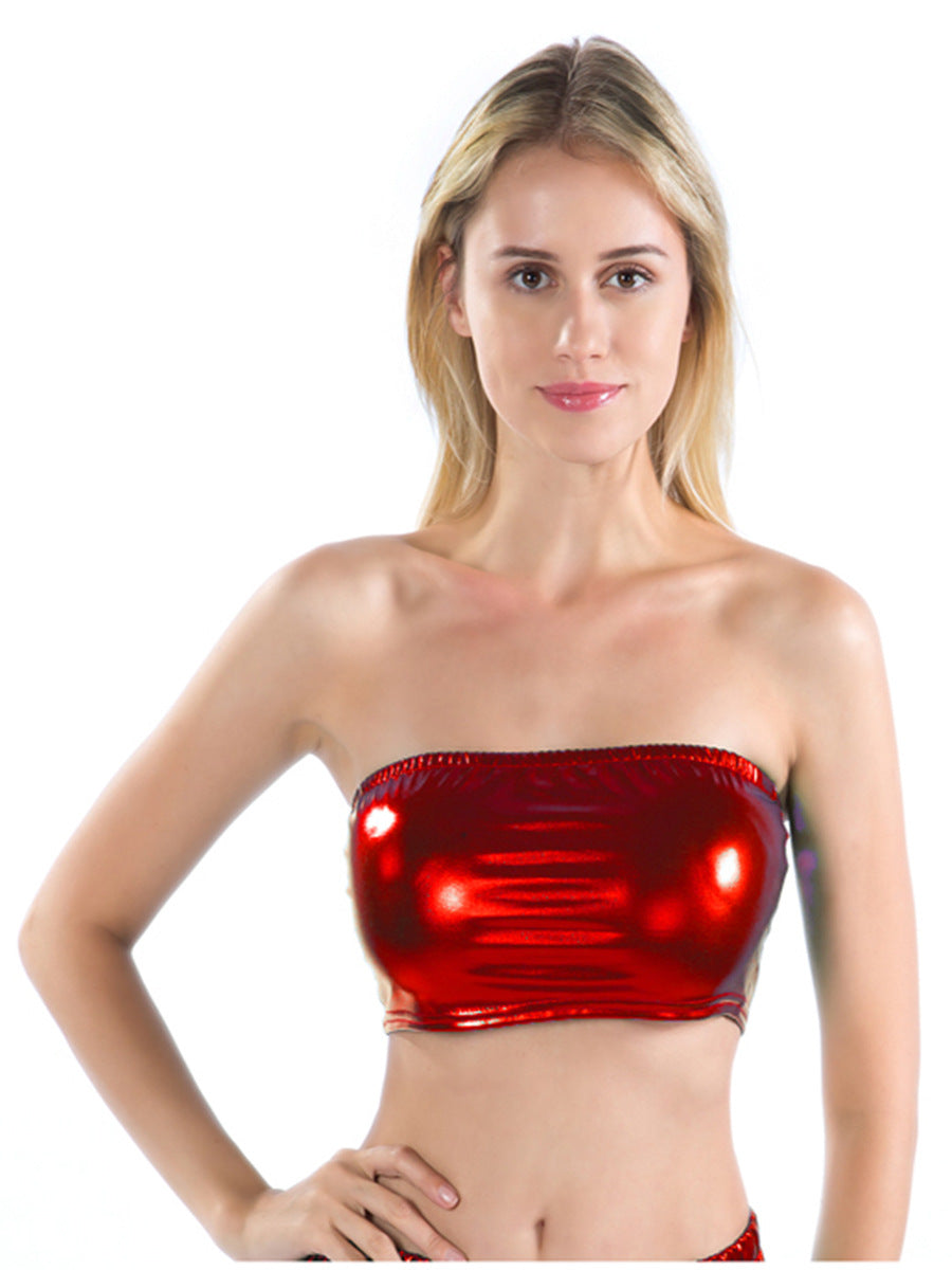 Damen Bustier im schimmernden Metallic-Design Krohn-e