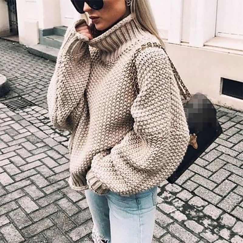 Krohn-e | Pullover mit halbhohem Kragen