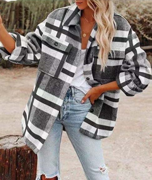 Stylish Eda Button-Down Shirt