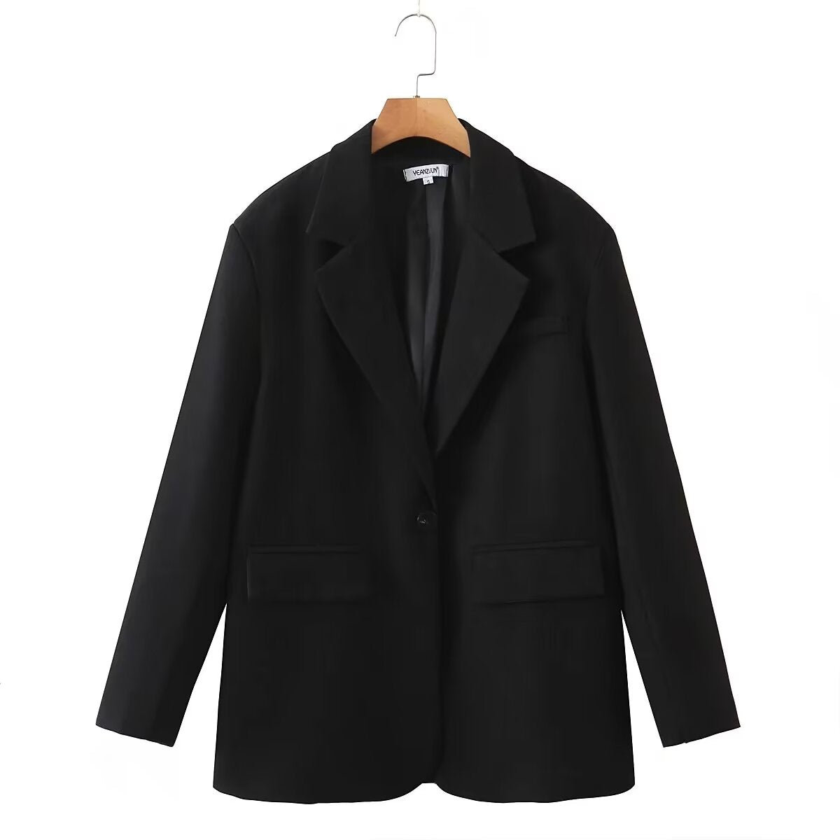 Black Boyfriend Blazer, Korean Style