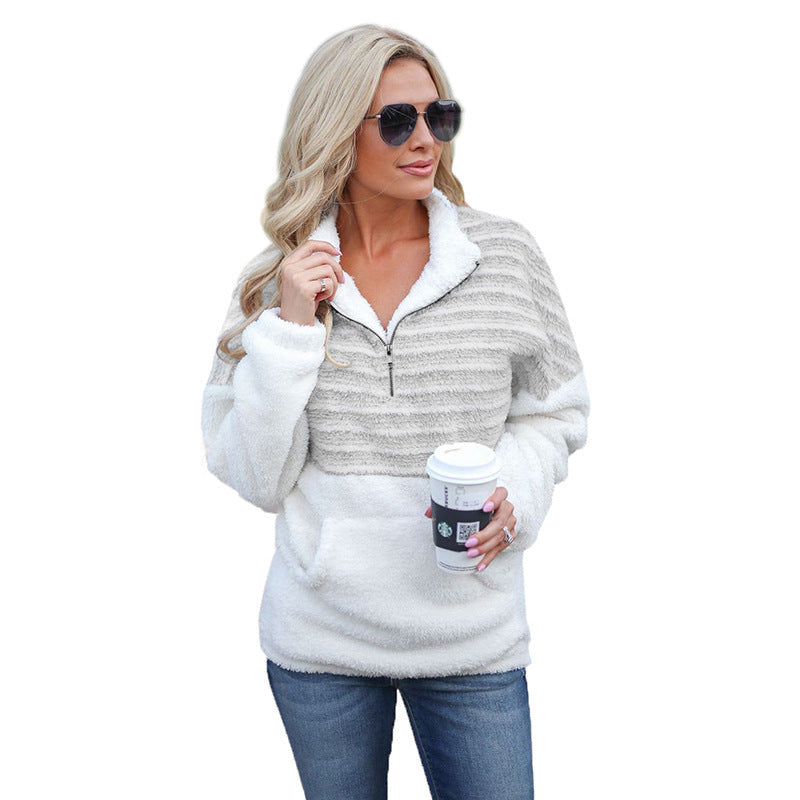Krohn-e | Bequemer Pullover aus Wollmischung für Frauen