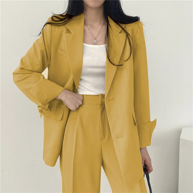 Avelena Damen Blazer Set (2-teilig)