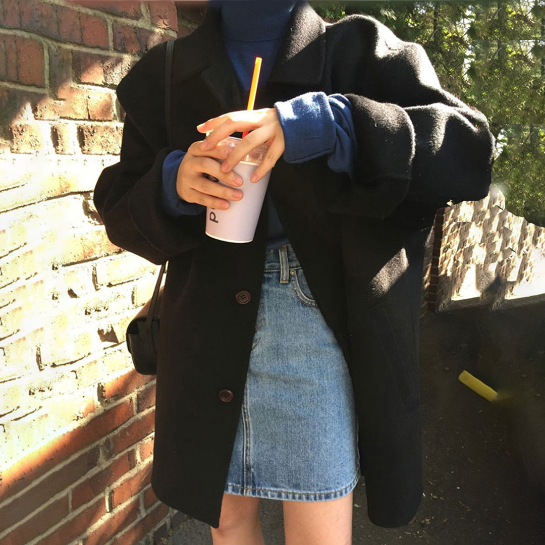 Krohn-e | Lange Trench Mantel Warme