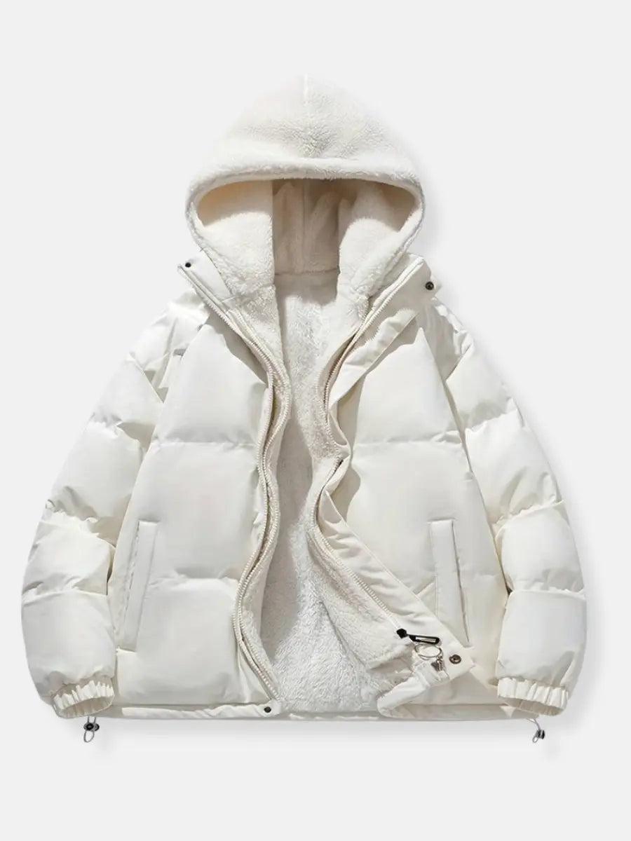Krohn-e | Warme Reißverschluss Winterjacke Komfort und Stil für Kalte Tage