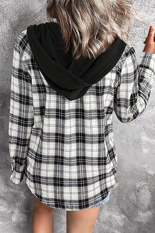 Oversized Gingham Sweatshirt Greta