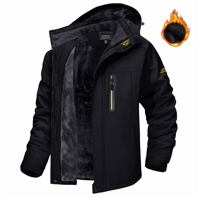 Krohn-e | Stilvolle, Warme Winterjacke für Männer