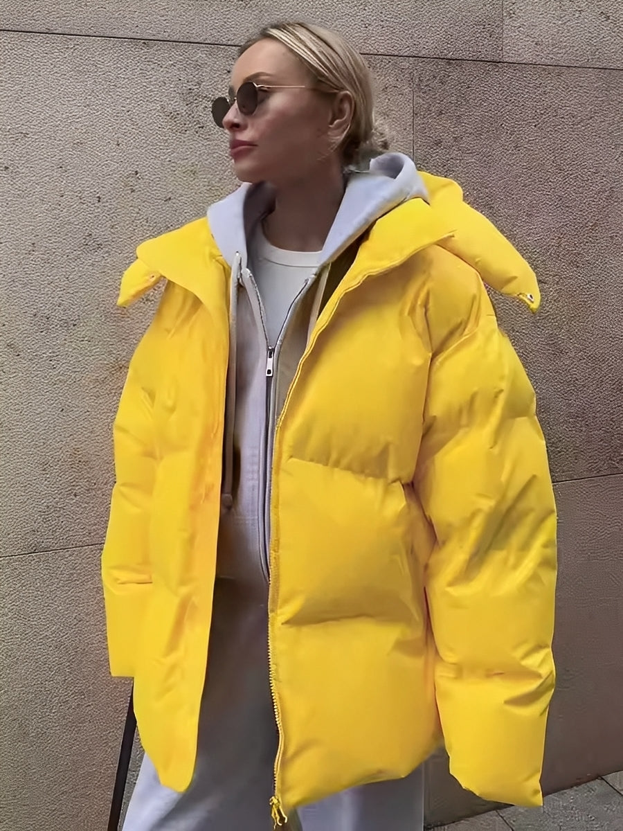 Krohn-e | Warme, gepolsterte, lässige Jacke für Frauen