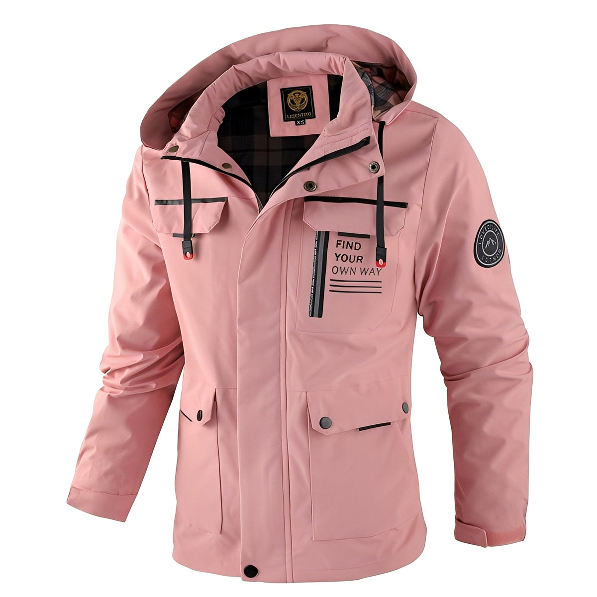 Krohn-e | Wetterfest, Dicke Outdoor-Jacke für Männer