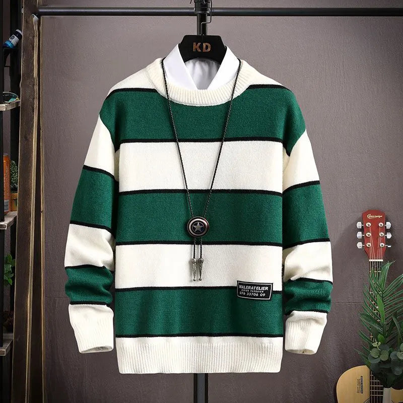 Krohn-e | Weicher Strickpullover für Männer
