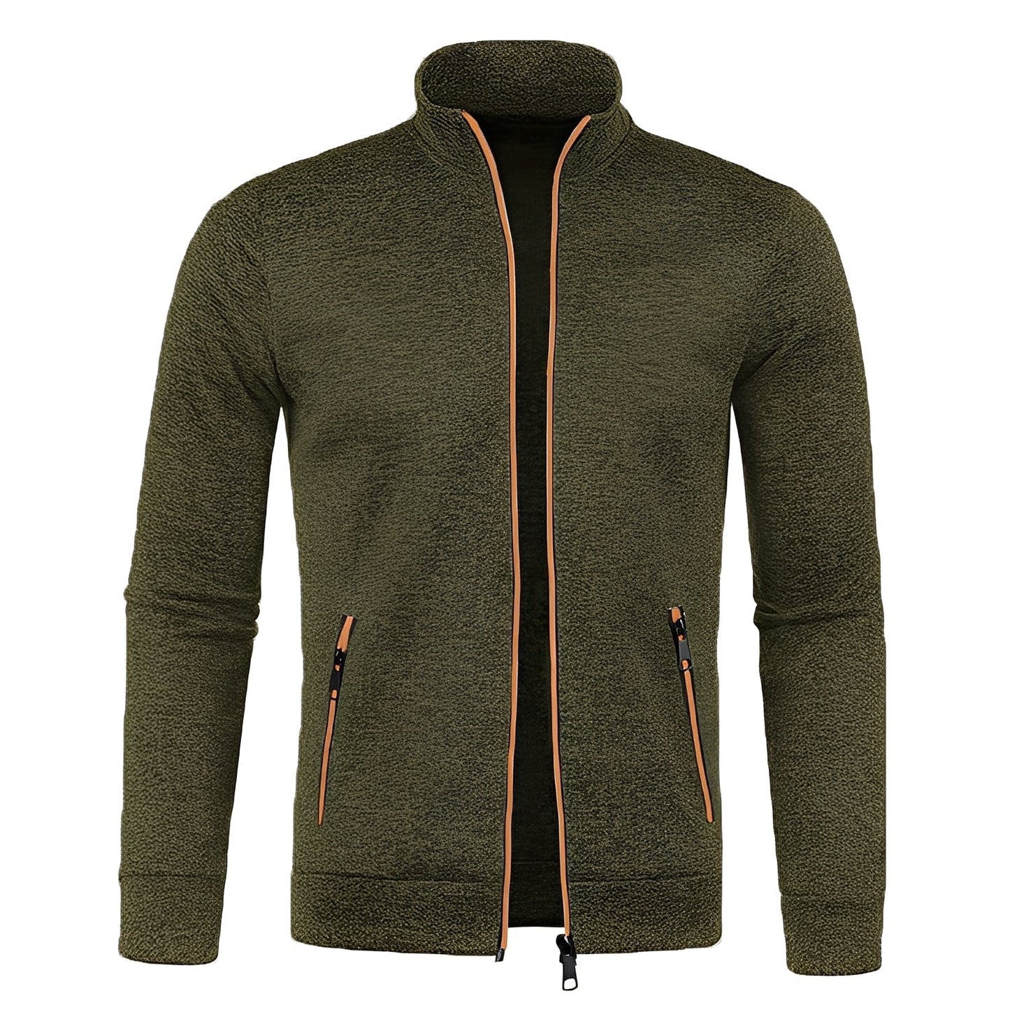 Krohn-e | Stylische Jacke mit Reißverschlusstaschen für Herren