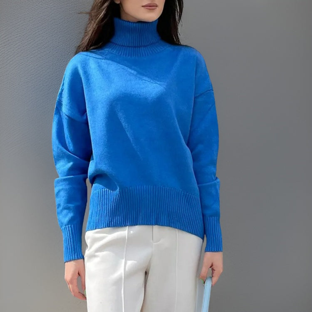 Krohn-e | Rollkragenpullover für Damen Winter