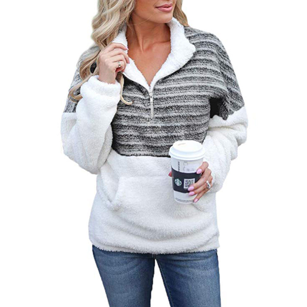 Krohn-e | Bequemer Pullover aus Wollmischung für Frauen