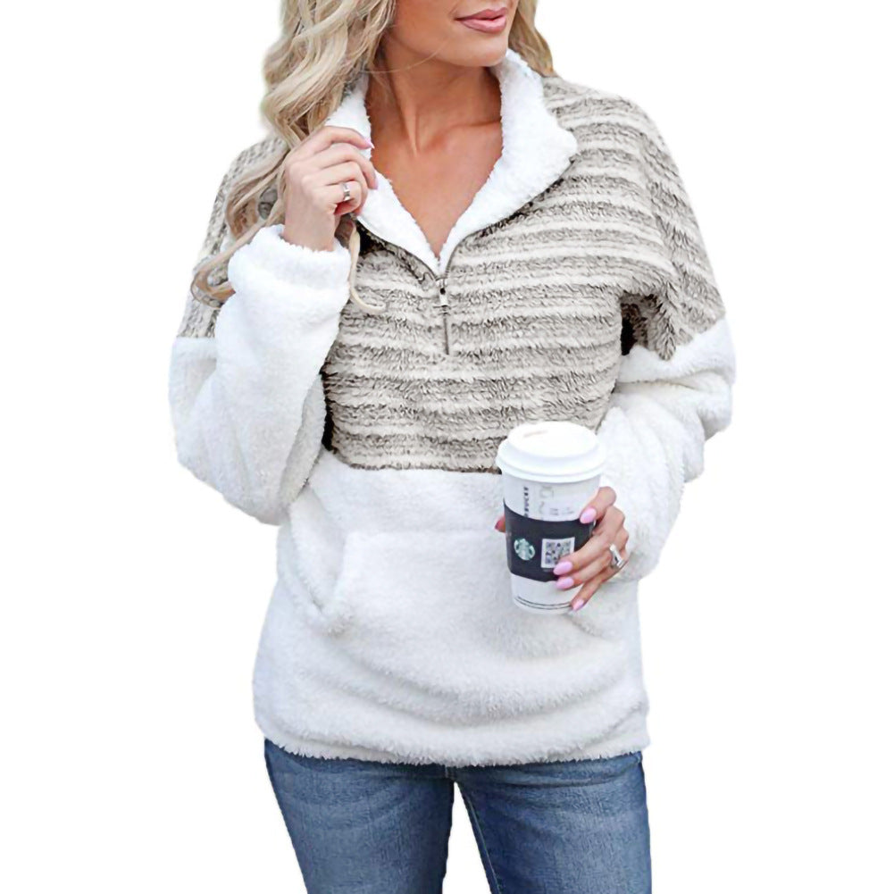 Krohn-e | Bequemer Pullover aus Wollmischung für Frauen