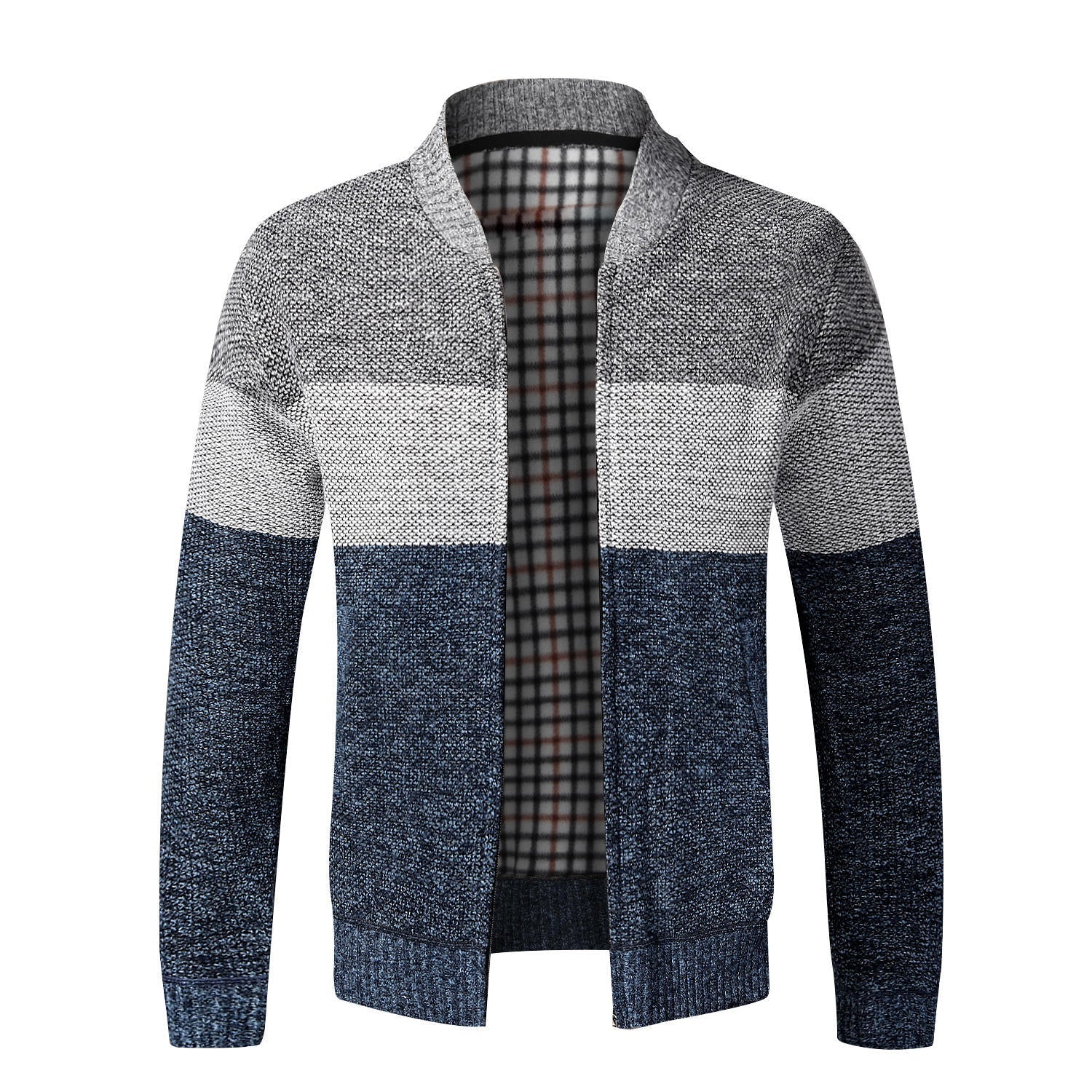 Herren sportlicher Strickcardigan mit modernem Design Krohn-e