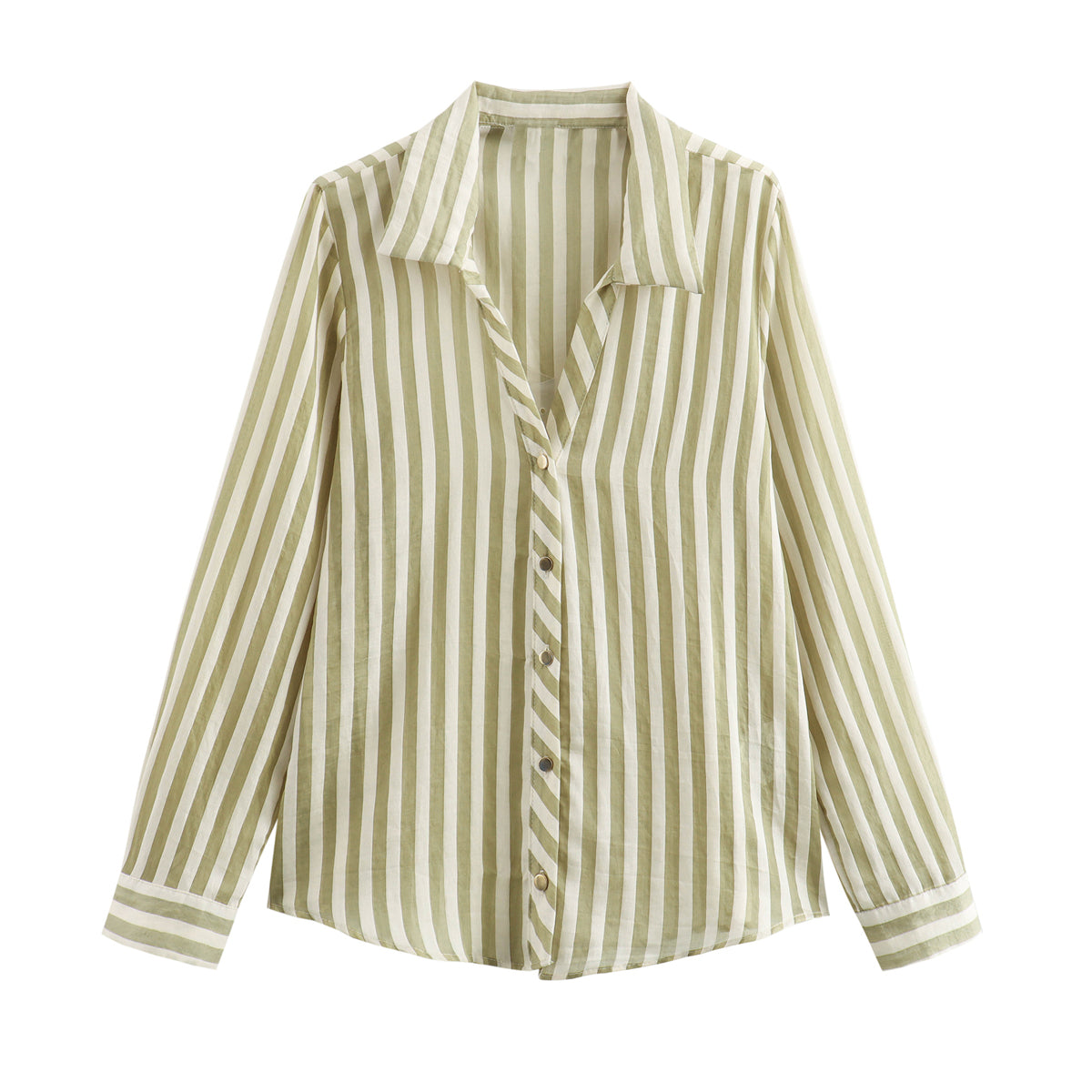 Langarmshirt für Damen von Fudus, gestreift